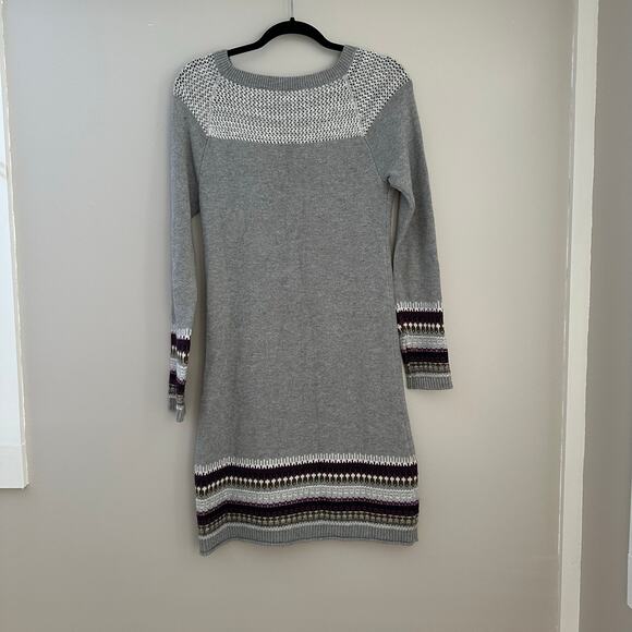 Athleta fair Isle Nordic sweater dress size‎ small - Picture 6 of 6